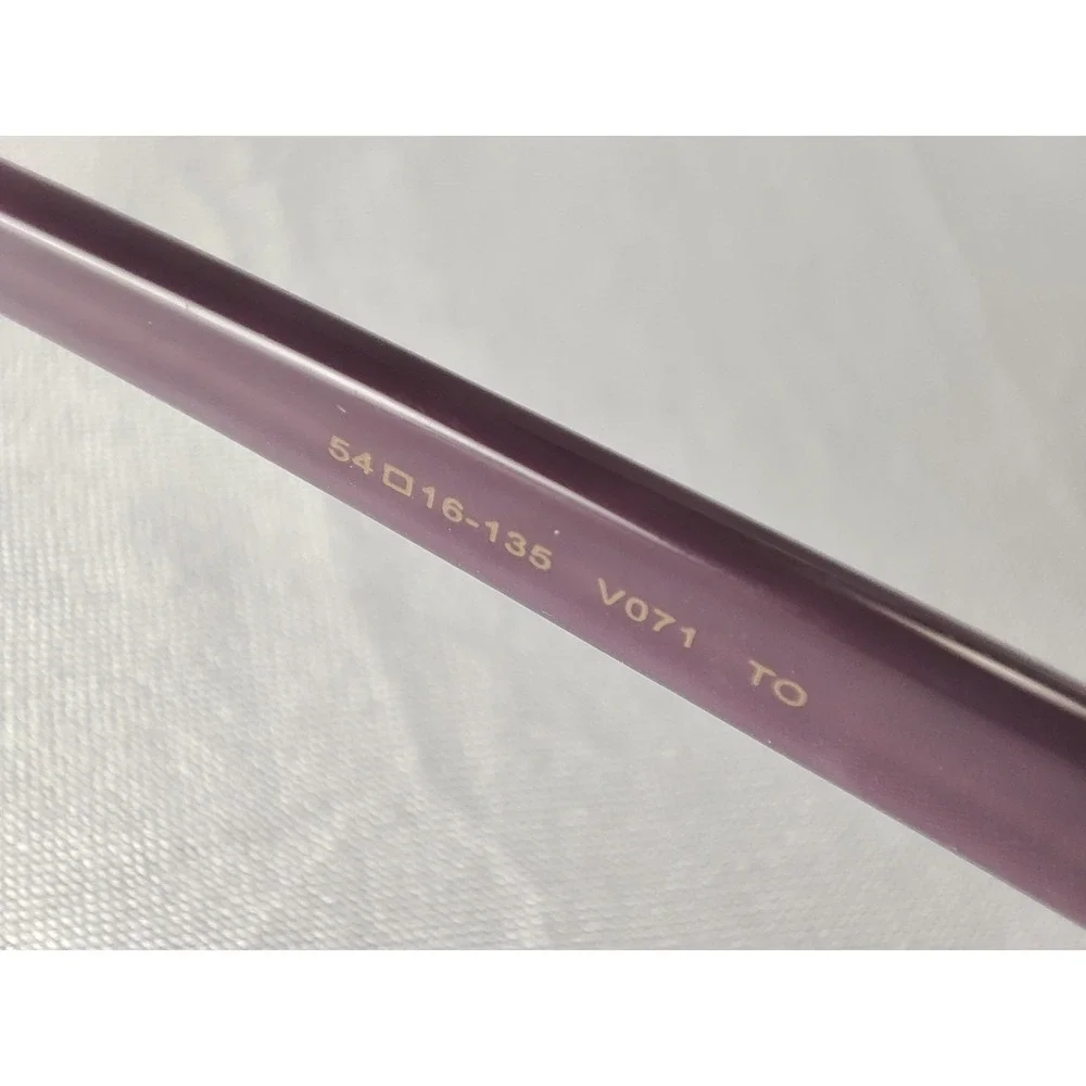 Vera‎ Wang V071 TO Tortoise Purple Cat Eye Eyeglass Frames Women's 54-16-135